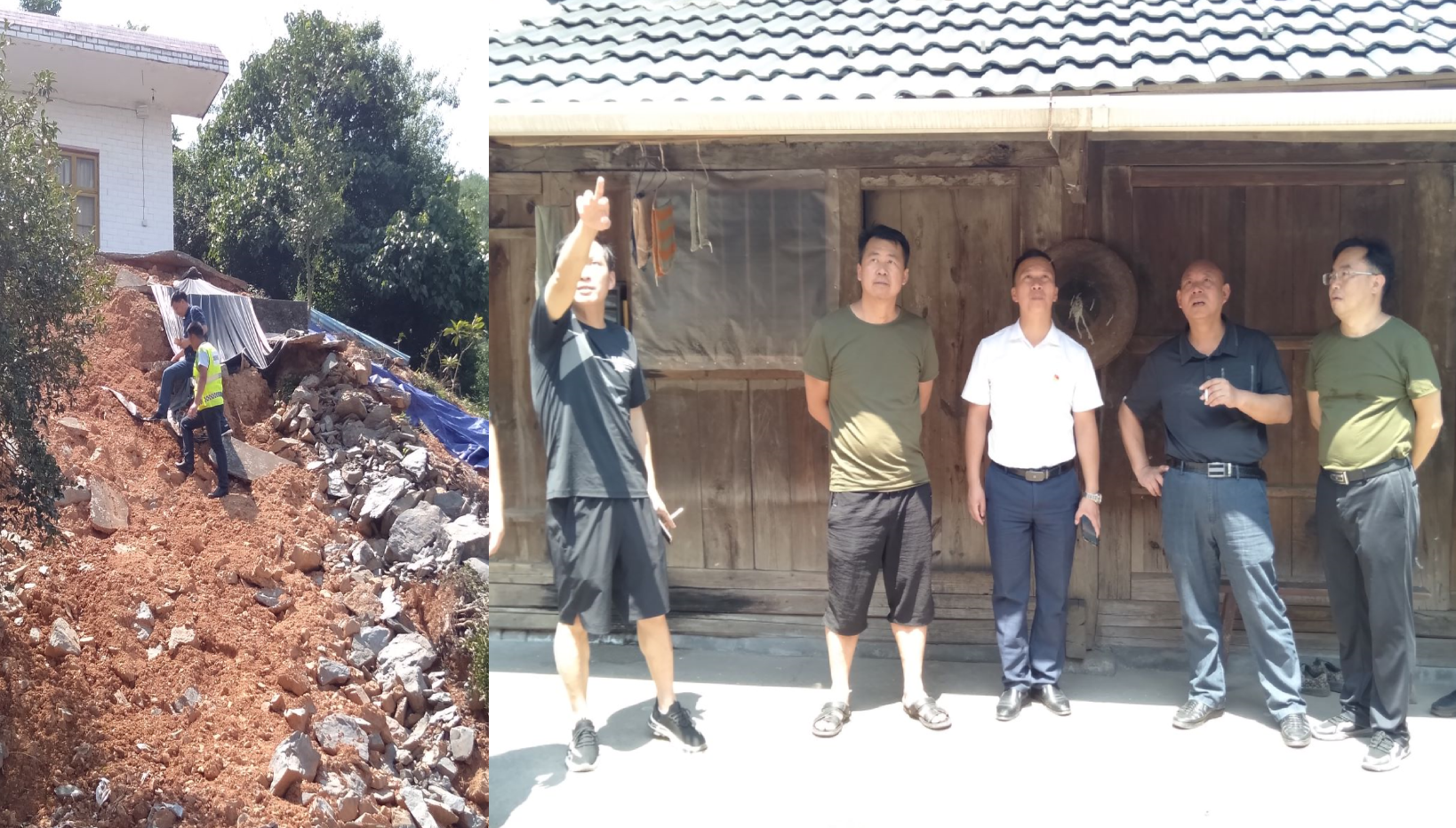 市自然资源和规划局到铜湾镇调研地质灾害防治及自然资源工作