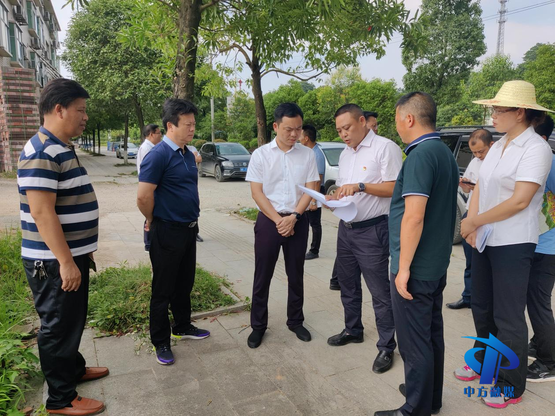 胡杰调研项目规划、土地出让等工作