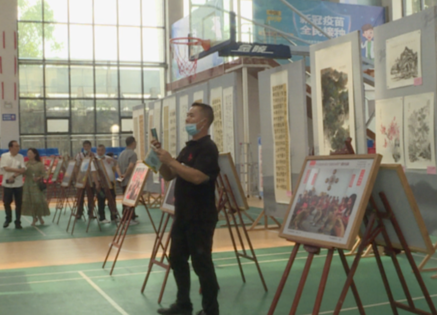 中方：举行庆祝建党100周年书法美术摄影诗联作品展