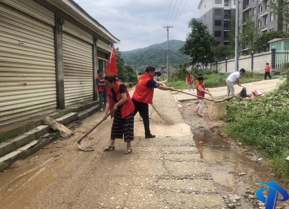 图集|中方镇：干群合力 抗灾自救