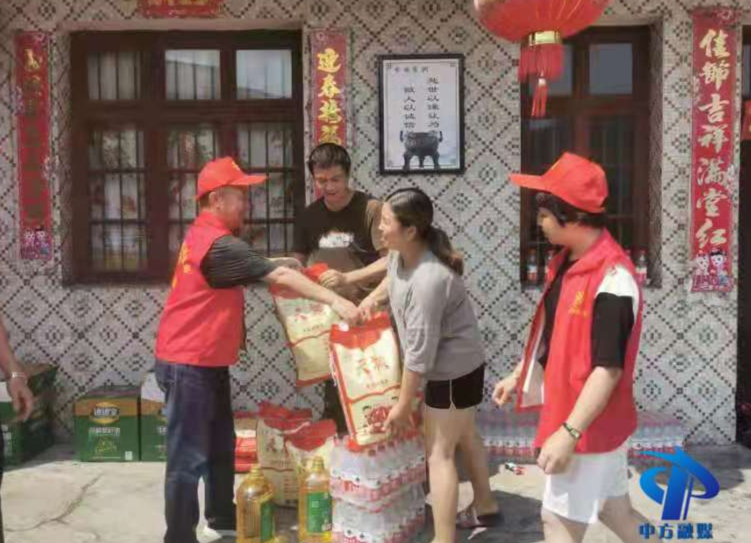 中方县科技志愿者雪中送炭暖人心