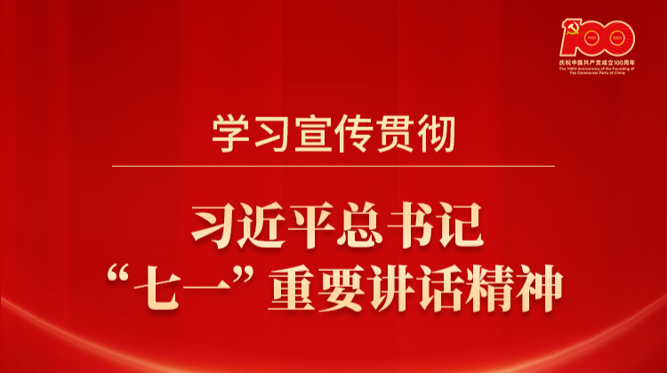 学习宣传贯彻习近平总书记“七一”重要讲话精神