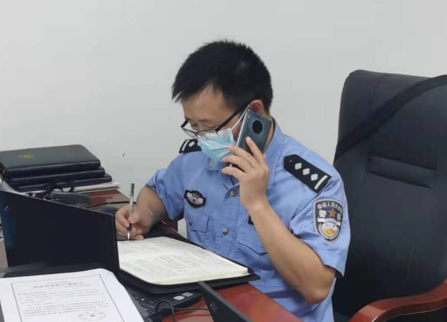 网络贷款勿轻信！中方公安民警帮被骗老人追回7000元损失