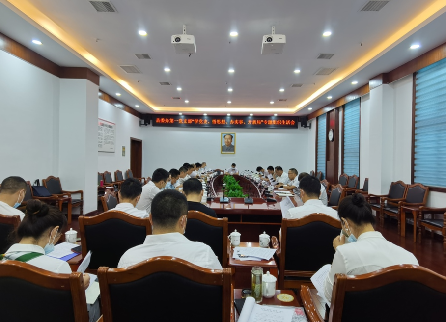 张家铣以普通党员身份参加所在党支部专题组织生活会