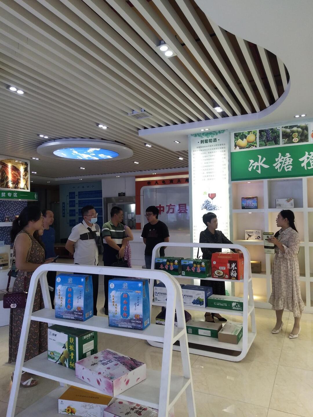 民建鹤城支部到中方进行怀化城区快递物流产业及产业园区专题调研