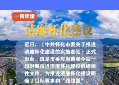一图读懂：“清廉怀化”怎么干？