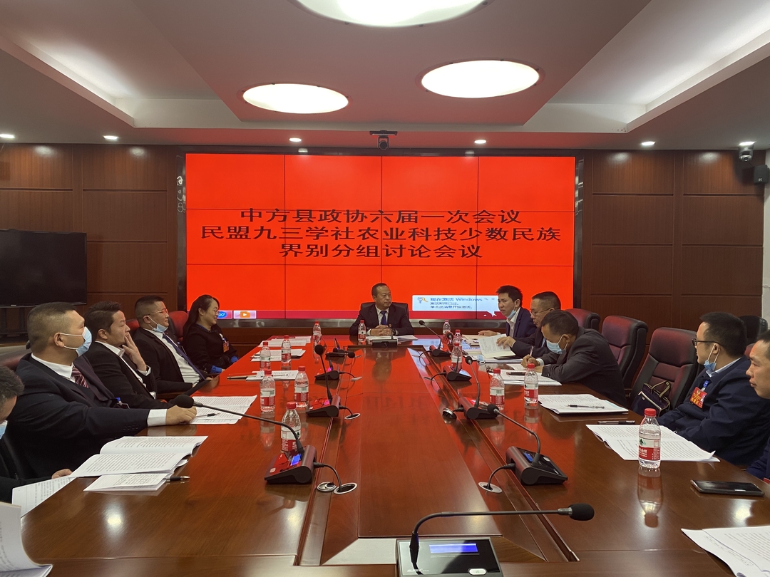 两会报道|向付和等参加县政协六届一次会议民盟、九三学社、农业、科技、少数民族界别分组讨论