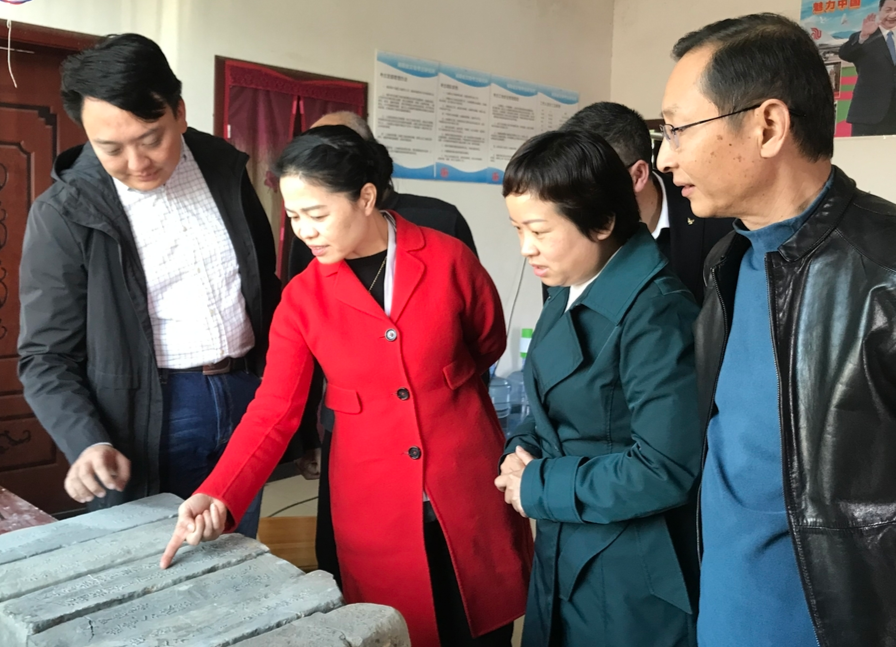 市文旅广体局调研组到中方调研指导荆坪古村创4A级景区工作