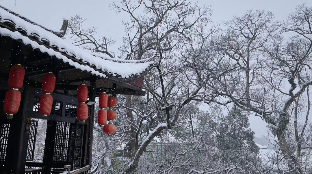 荆坪：一座千年古村的雪中芳华