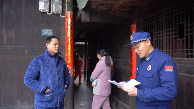 中方： 消防安全送上门 防患于未“燃”