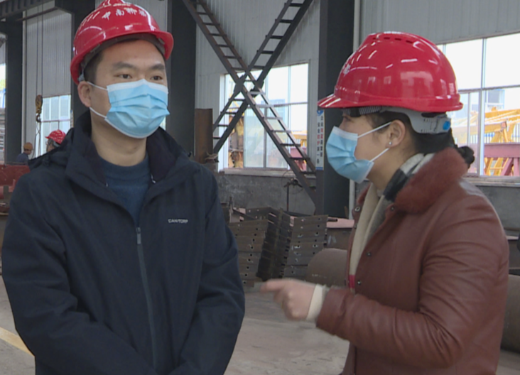 胡杰到湘商文化科技产业园调研企业复工复产情况
