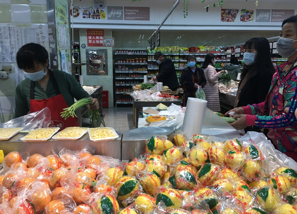 中方：生活物质充足 物价稳定 市民可有序购买