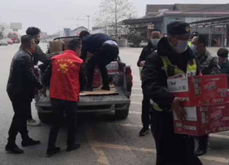 泸阳镇：疫情无情人有情  爱心捐助暖人心