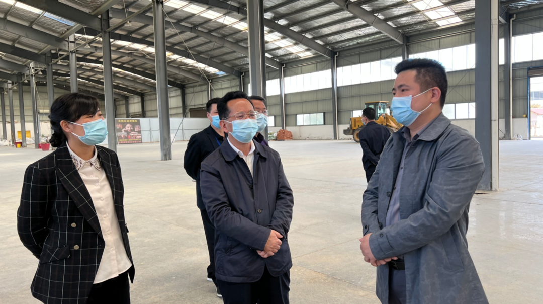 姜耀文到怀化福瑞钛新材料有限公司调研联点帮扶工作