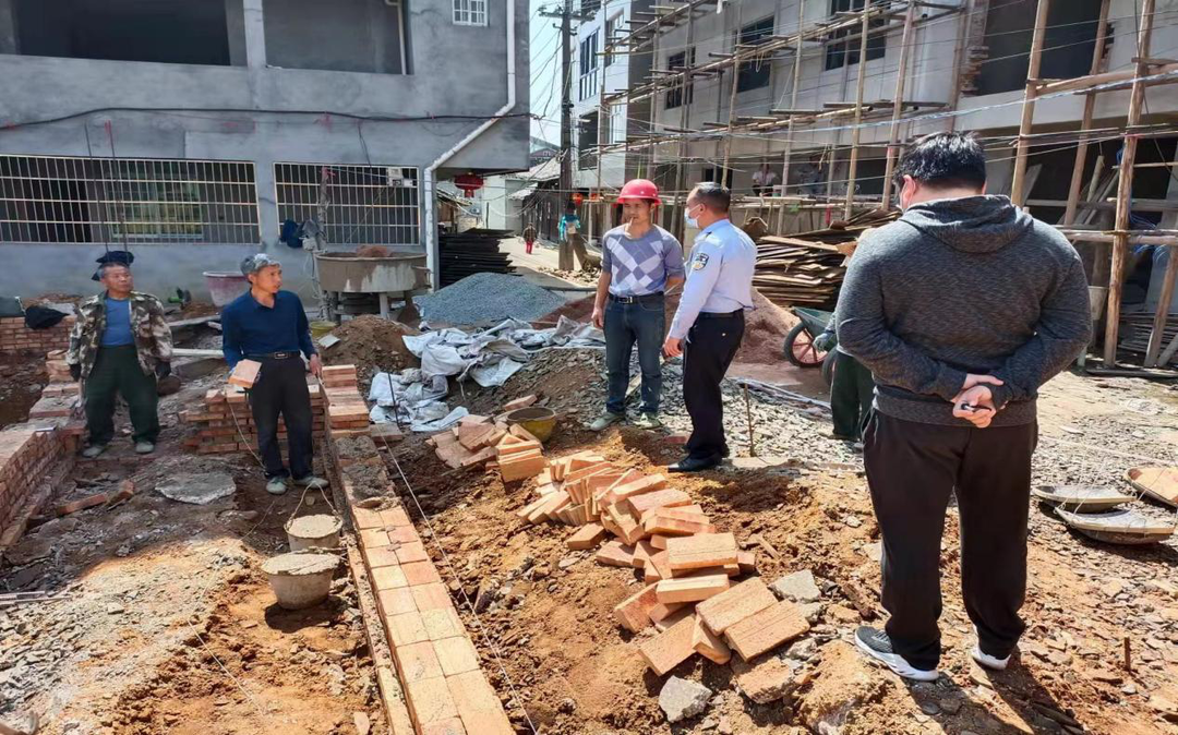安全生产大排查大管控大整治｜新建镇：开展农村自建房施工安全隐患排查