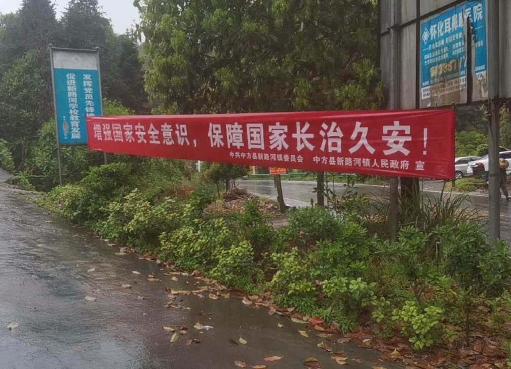 新路河镇：开展国家安全教育日主题宣传活动