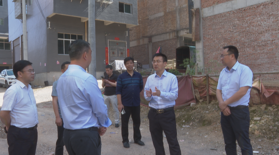 张家铣调研自建房安全隐患排查整治工作