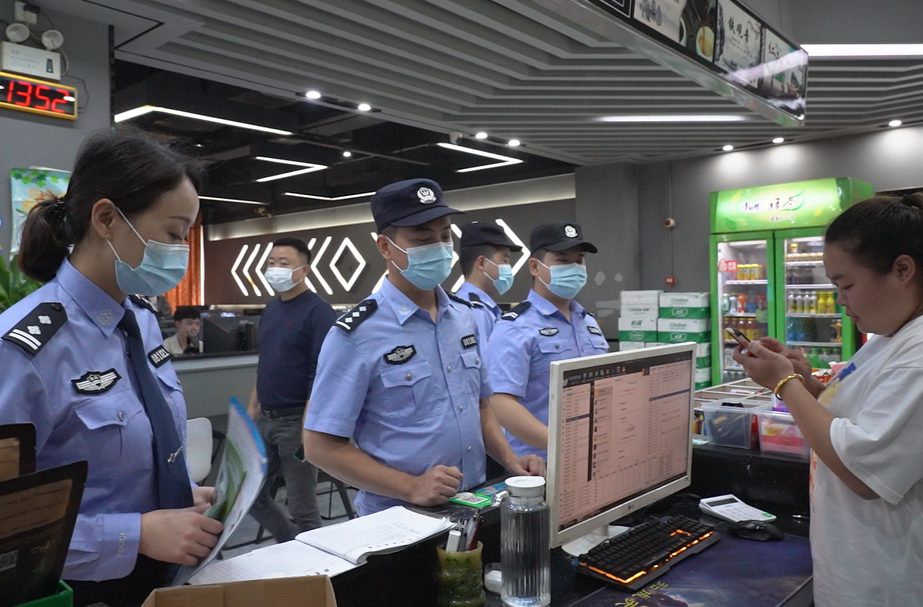 中方县开展娱乐场所禁毒宣传及毛发抽检工作