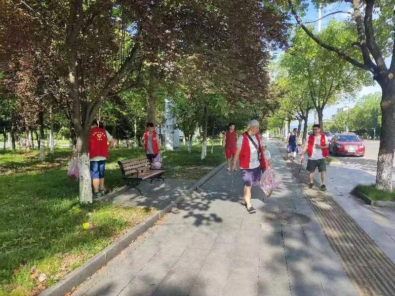 县政府办：夏日炎炎捡跑热情更盛