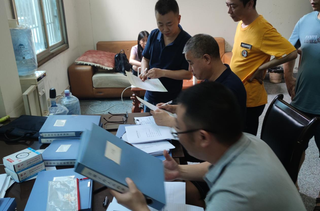 中方县计量标准现场考核如期完成
