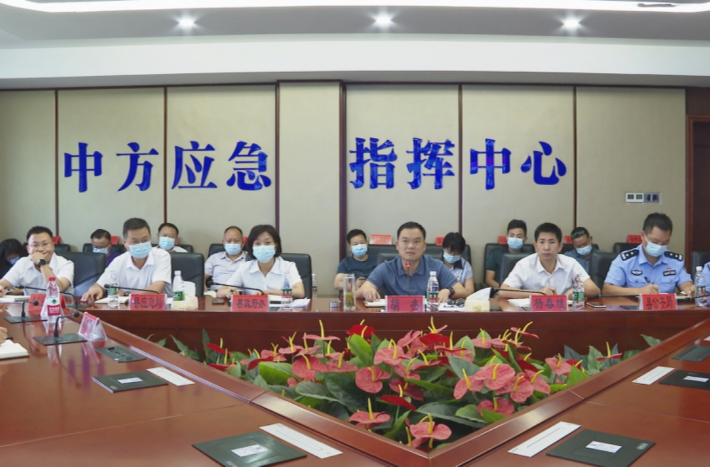 胡杰主持召开全县抗旱减灾暨森林防灭火工作视频会