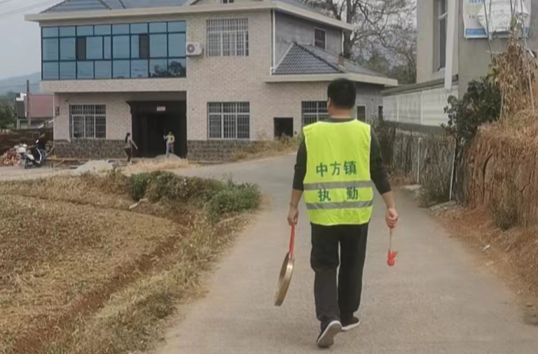 中方县中方镇：“森防”宣传有声有色  “森防”意识入脑入心