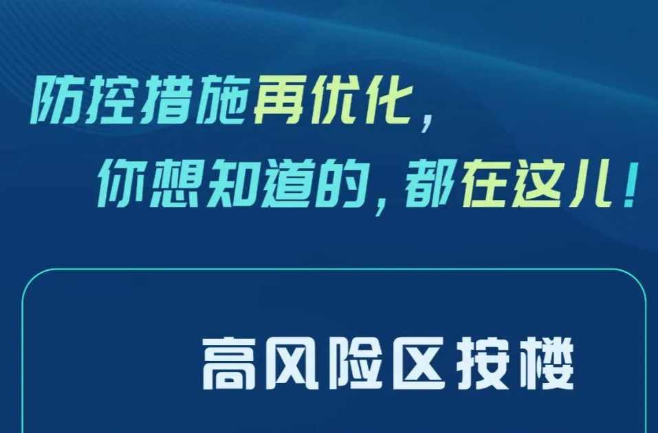 划重点！防控措施有了这些新优化→