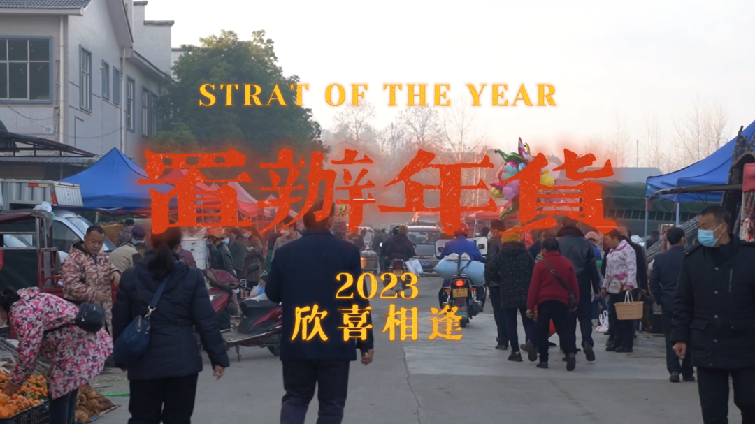 视频|中方： 赶集热闹多 欢喜迎兔年