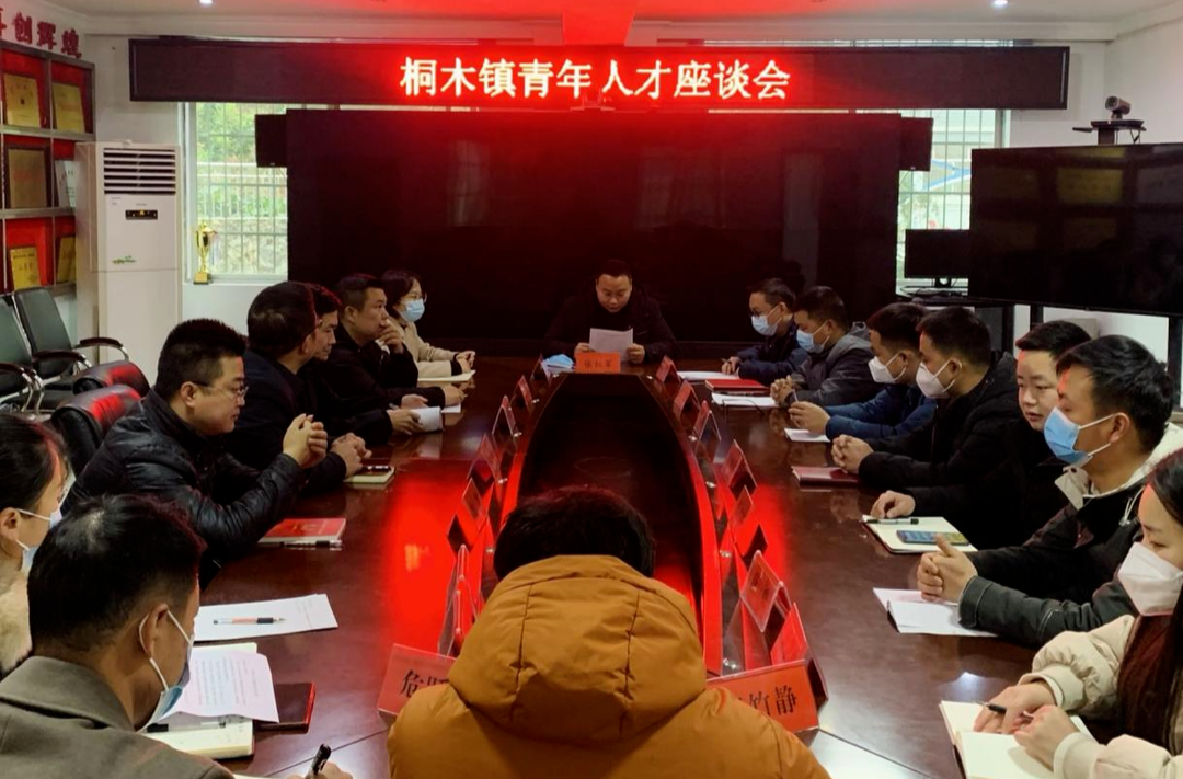 中方县桐木镇召开青年人才座谈会