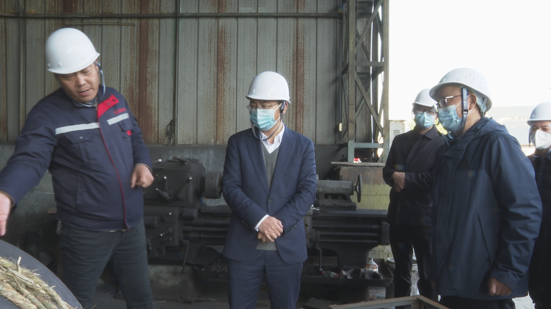 张家铣带队深入企业检查安全生产工作