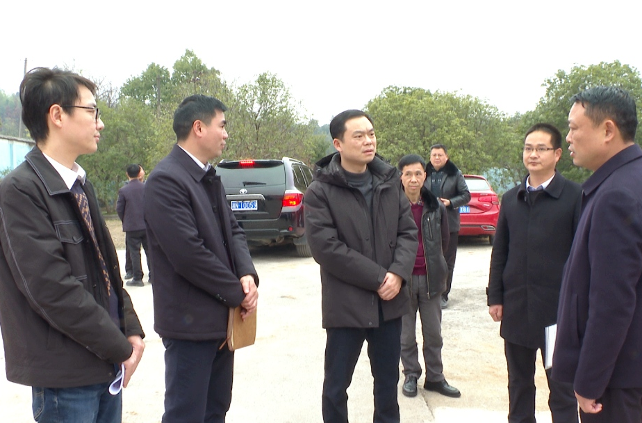 胡杰到泸阳镇调研自来水厂工作