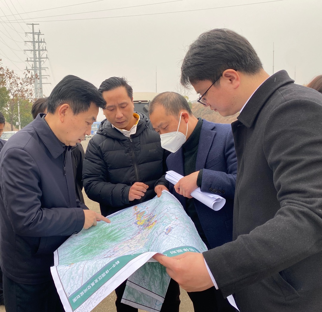 熊安台到中方县调研国土空间规划编制和鹤中一体化工作开展情况