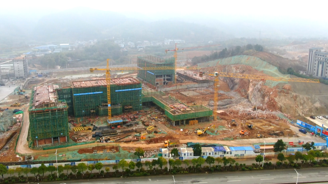 视频|重点项目建设巡礼：怀化市恒雅高级中学项目建设跑出“加速度”
