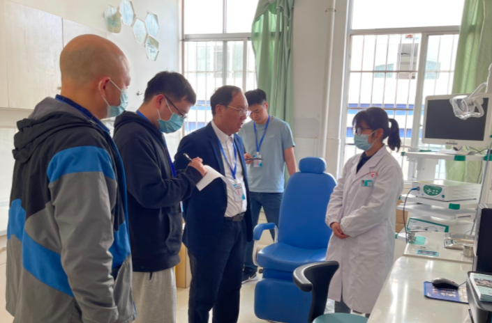 省专家组对中方县级公立医院眼耳鼻咽喉科与消化内镜检查能力建设项目开展督导评价