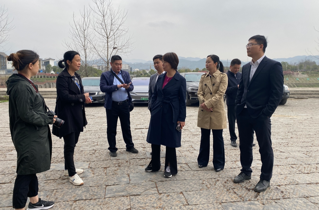 中建五局领导来中方县调研指导新时代文明实践中心建设工作