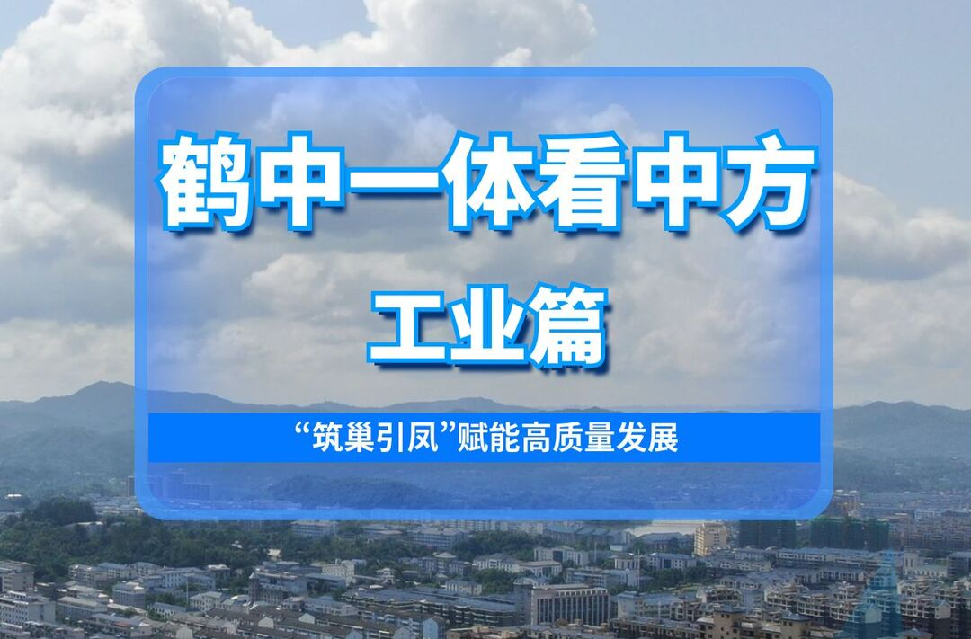 海报|鹤中一体看中方——工业篇