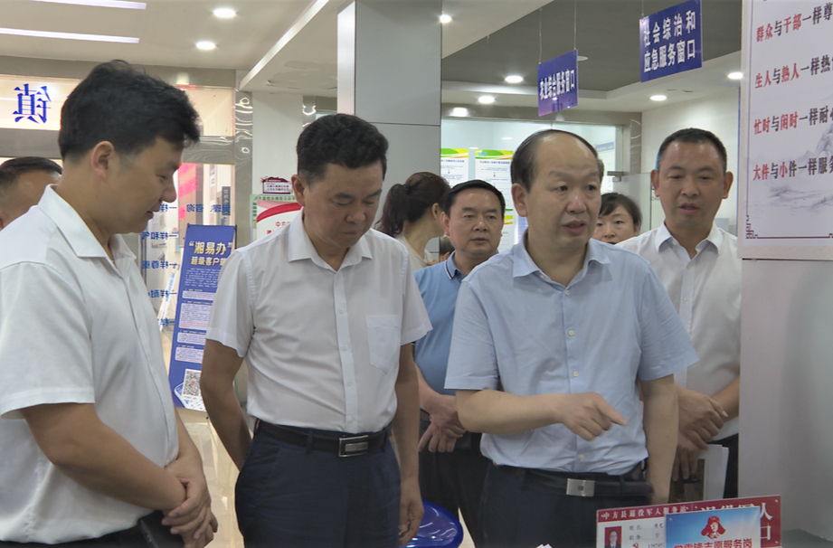 省人大社会委副主任委员唐勇一行到中方调研《退役军人保障法》贯彻落实情况