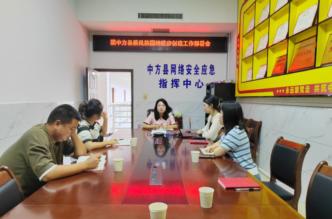 团县委召开民族团结进步创建工作部署会