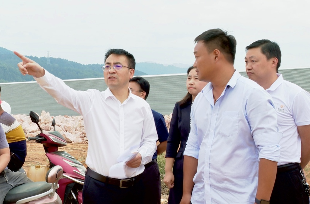 解难题、优服务、强保障----张家铣现场调研推进重点项目建设工作