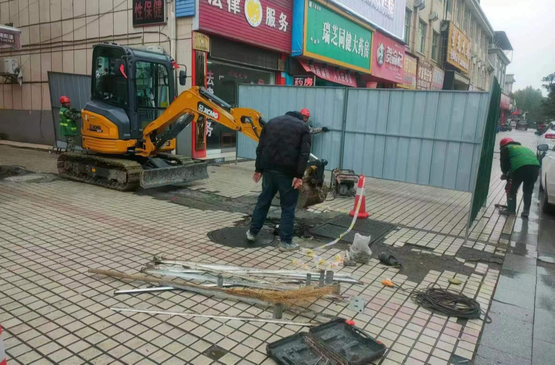 中方县城管执法局成功消除一起风险隐患