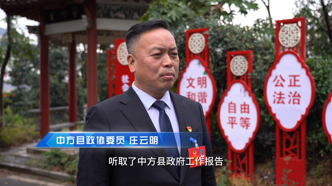 视频|两会报道·县政协委员热议政府工作报告：庄云明