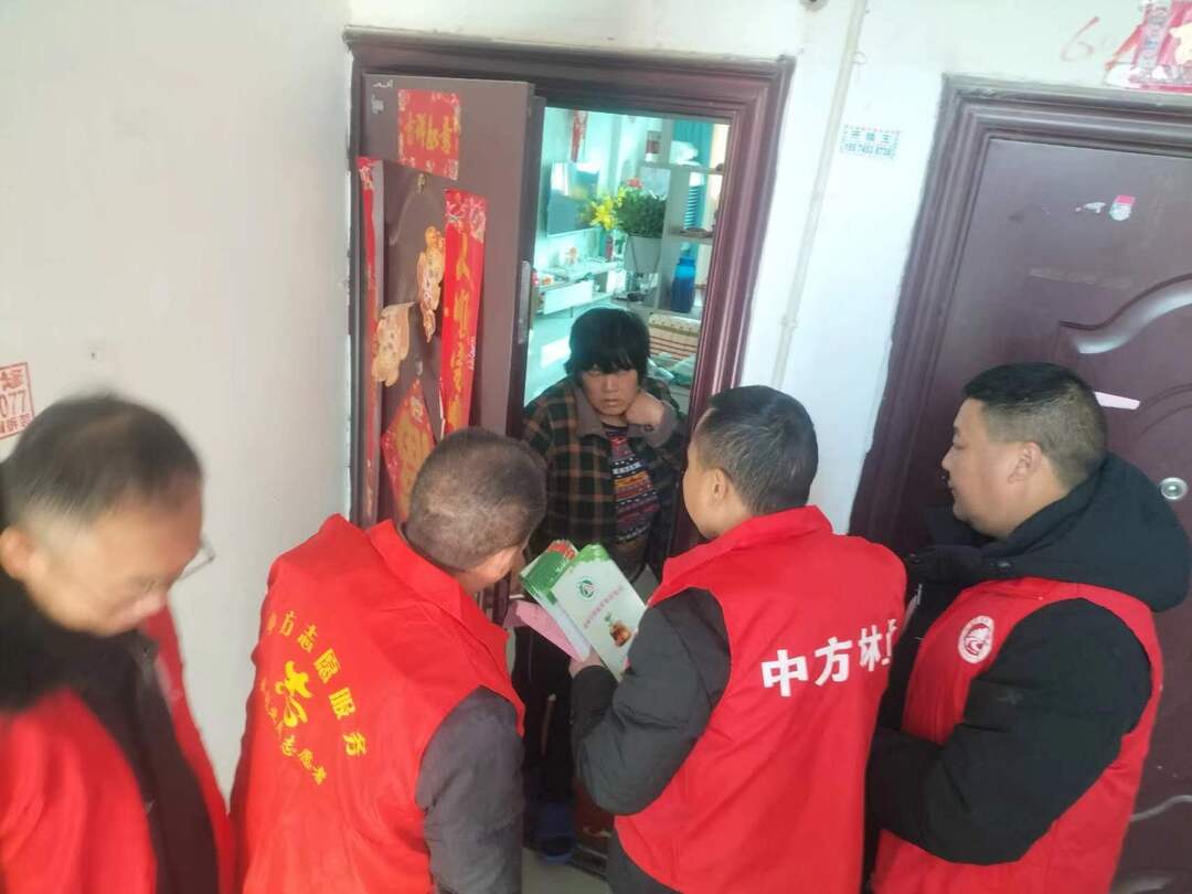 中方县林业局：“敲门行动 ”敲出安全与温暖  助力营商环境持续优化