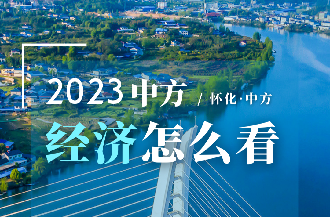 海报|2023中方县经济怎么看