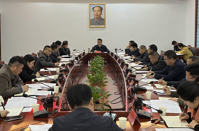 张家铣主持召开“链长到一线”工作调度会