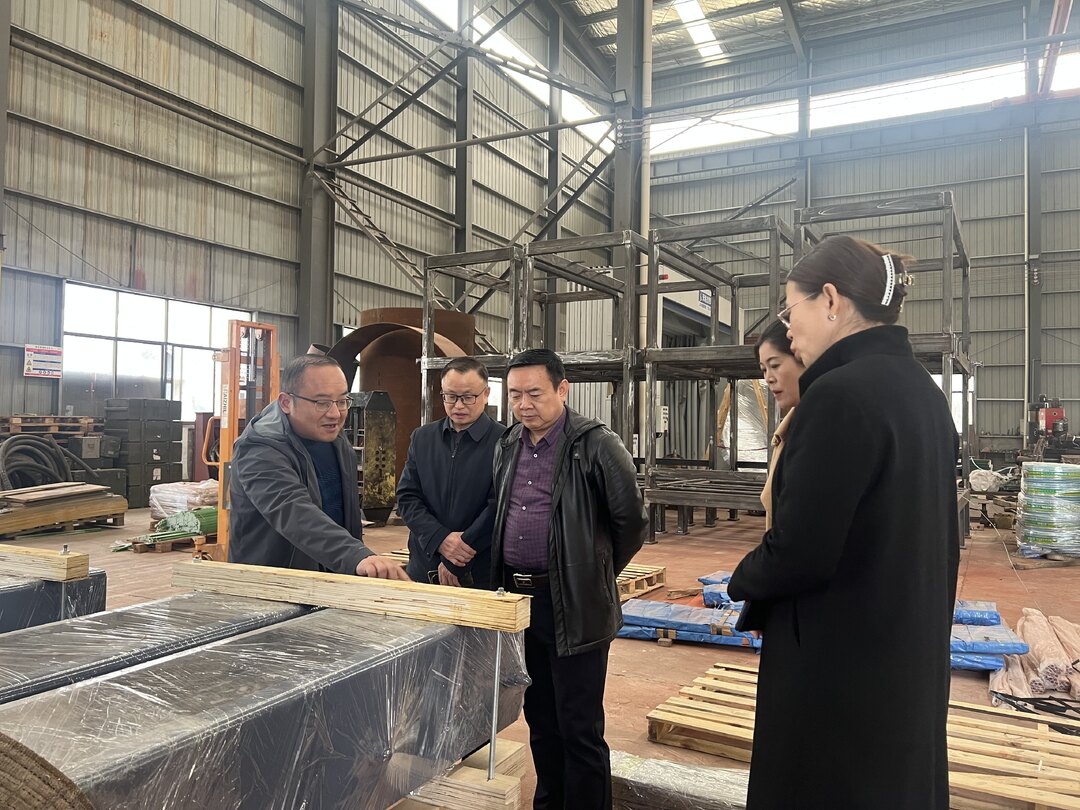 链长到一线 | 张必忠到中方产业开发区泸阳片区调研机械装备产业链发展情况