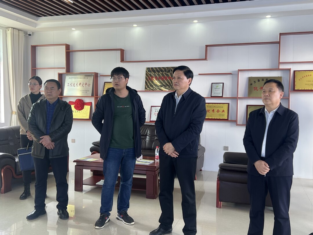 李万千到中方县调研机械装备链主企业发展情况