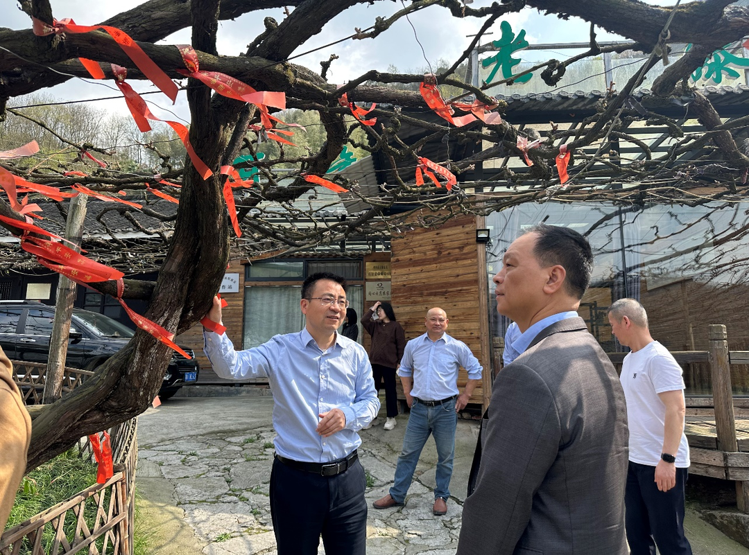 奥地利中国和平统一促进会名誉会长姚龙伟一行来中方县参观考察