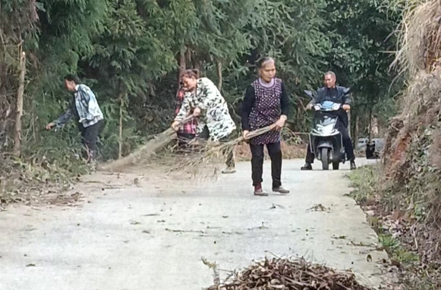 中方县蒿吉坪瑶族乡:聚焦人居环境整治，打造乡村道路新颜值