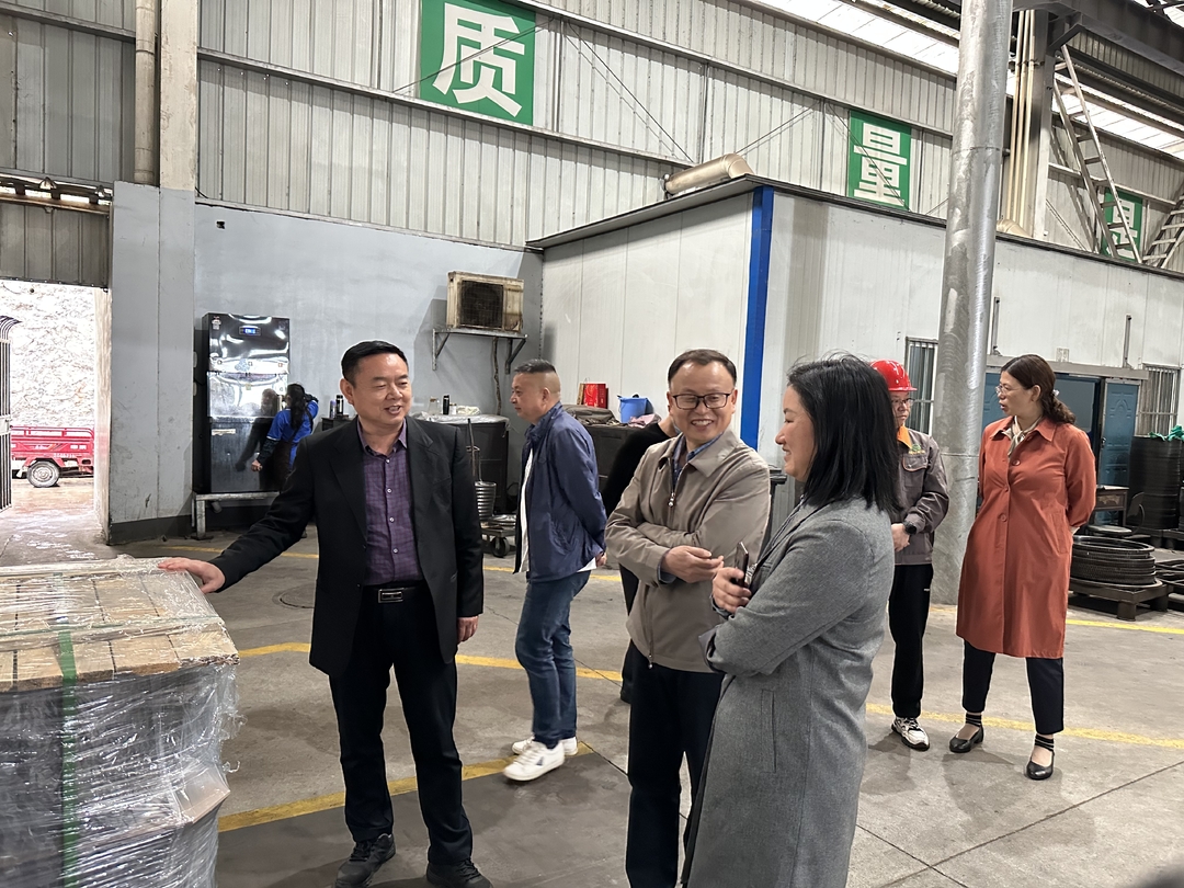 链长到一线|张必忠走访调研机械装备产业链链上重点企业