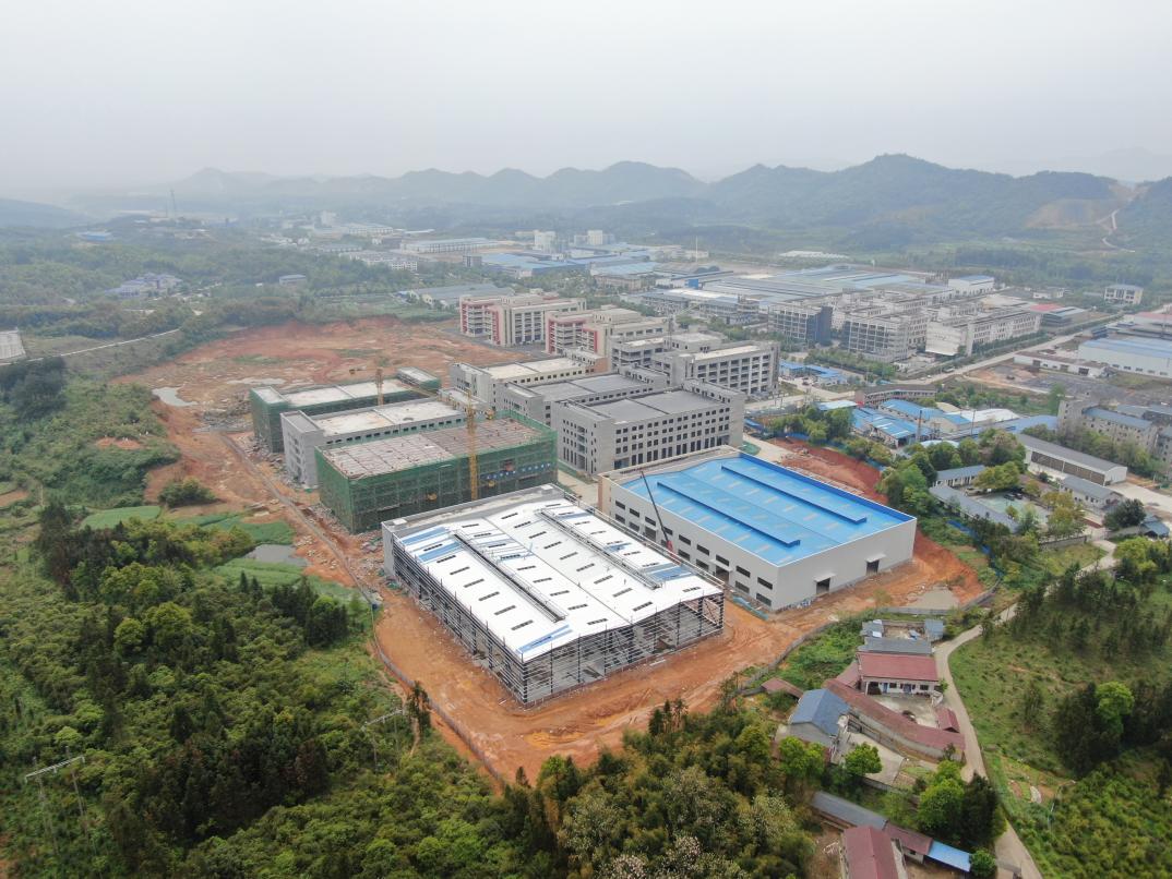 人民网|湖南中方县：“筑巢引凤” 标准化厂房拔地而起